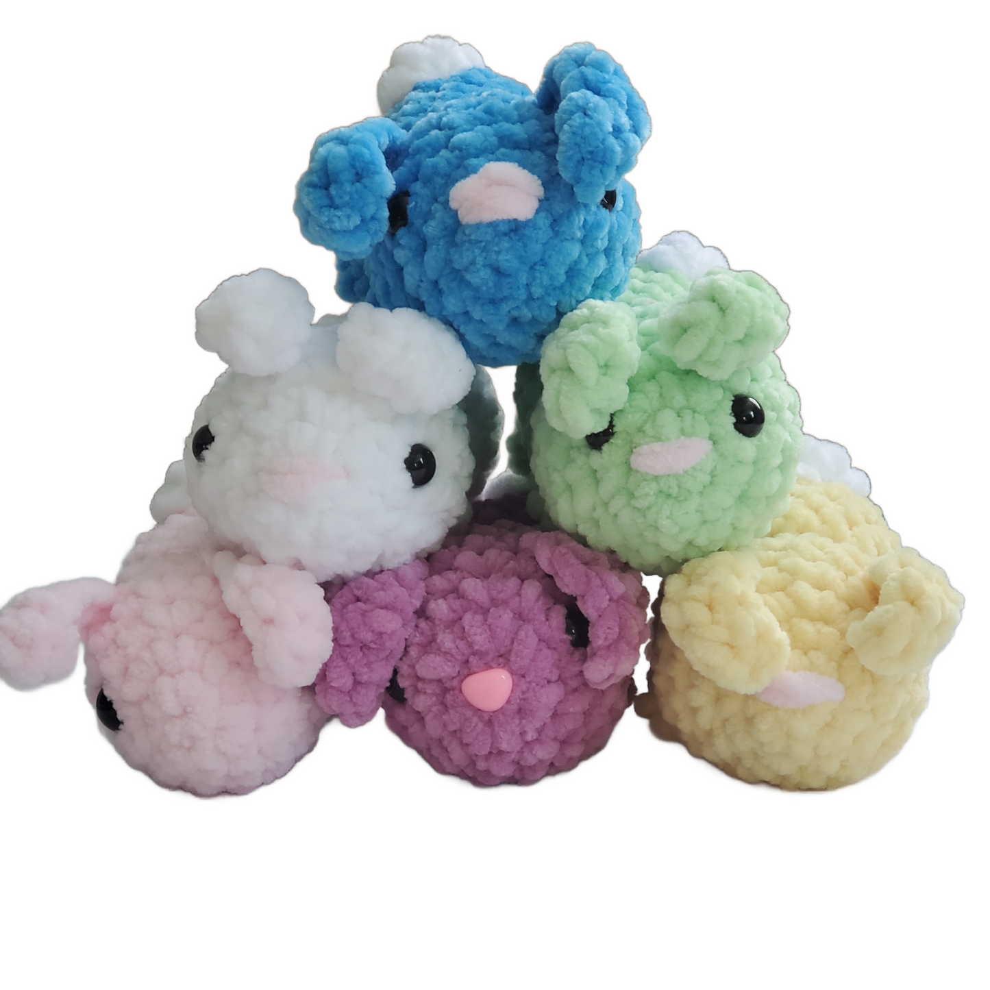 Handmade Crochet Mini Bunny Plush – Cute & Soft Gift