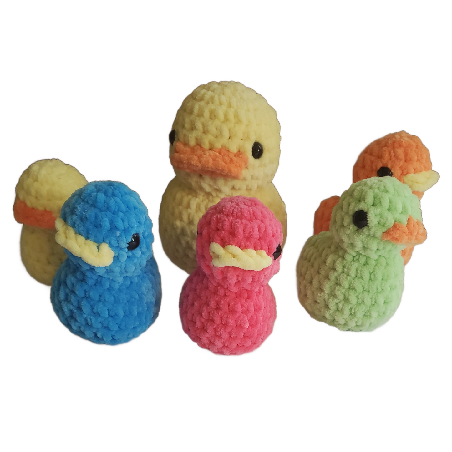 Handmade Crochet Rubber Duck Plush – Soft and Adorable Gift