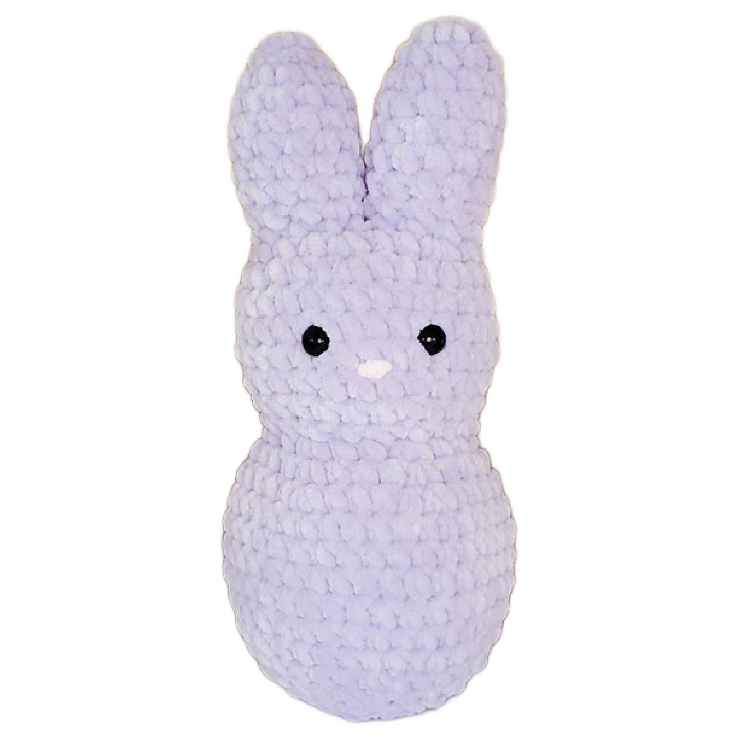 Easter Bunny Plushie – Handmade Chenille Yarn Peep – Soft and Adorable Bunny in Multiple Colors