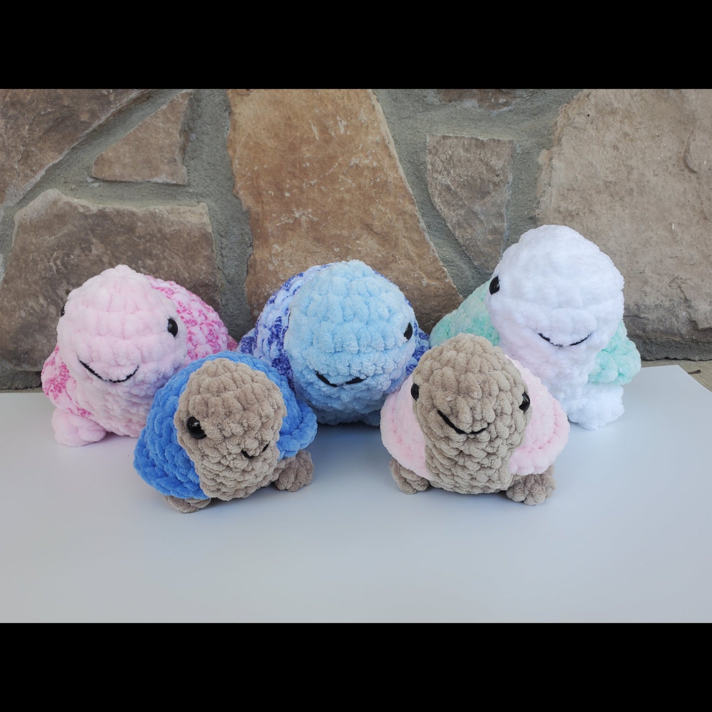 Handmade Crochet Turtle Plush – Adorable Mini Turtle Gift