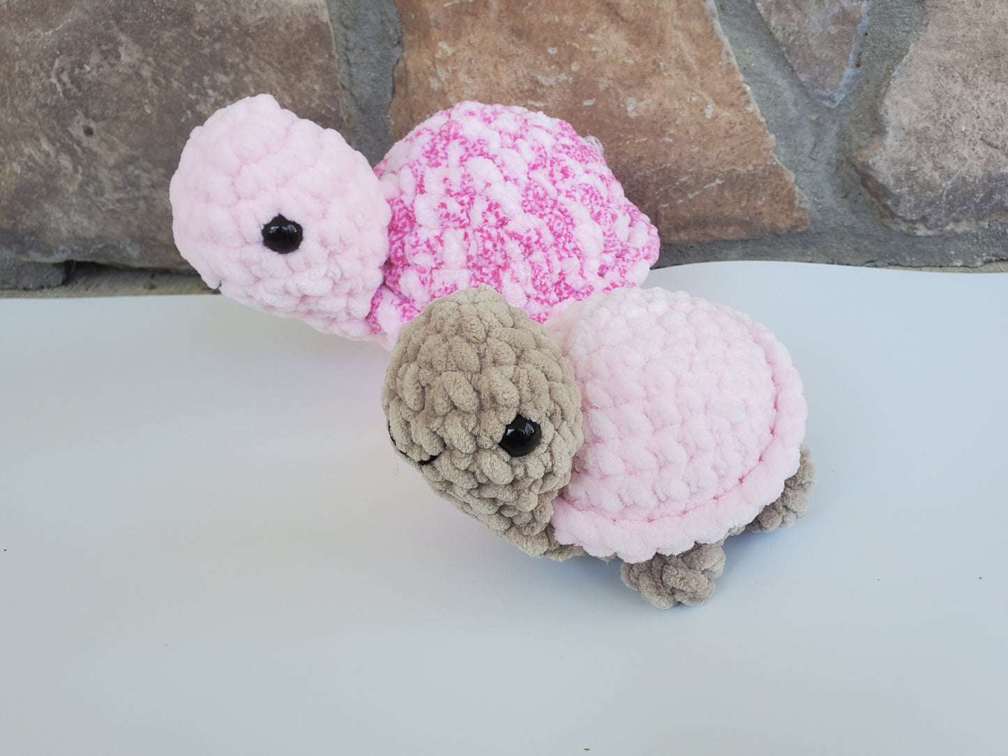 Handmade Crochet Turtle Plush – Adorable Mini Turtle Gift