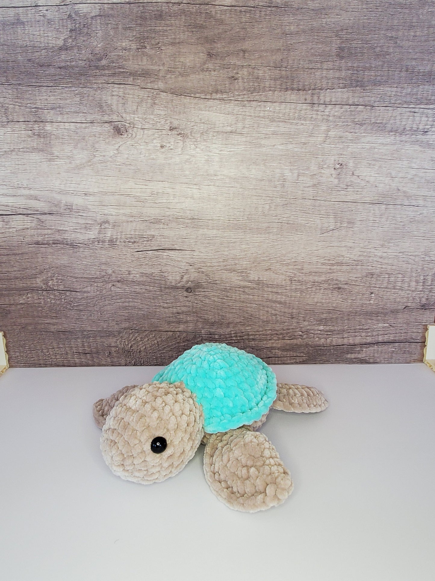 Handmade Crochet Sea Turtle Plush – Adorable and Soft Gift