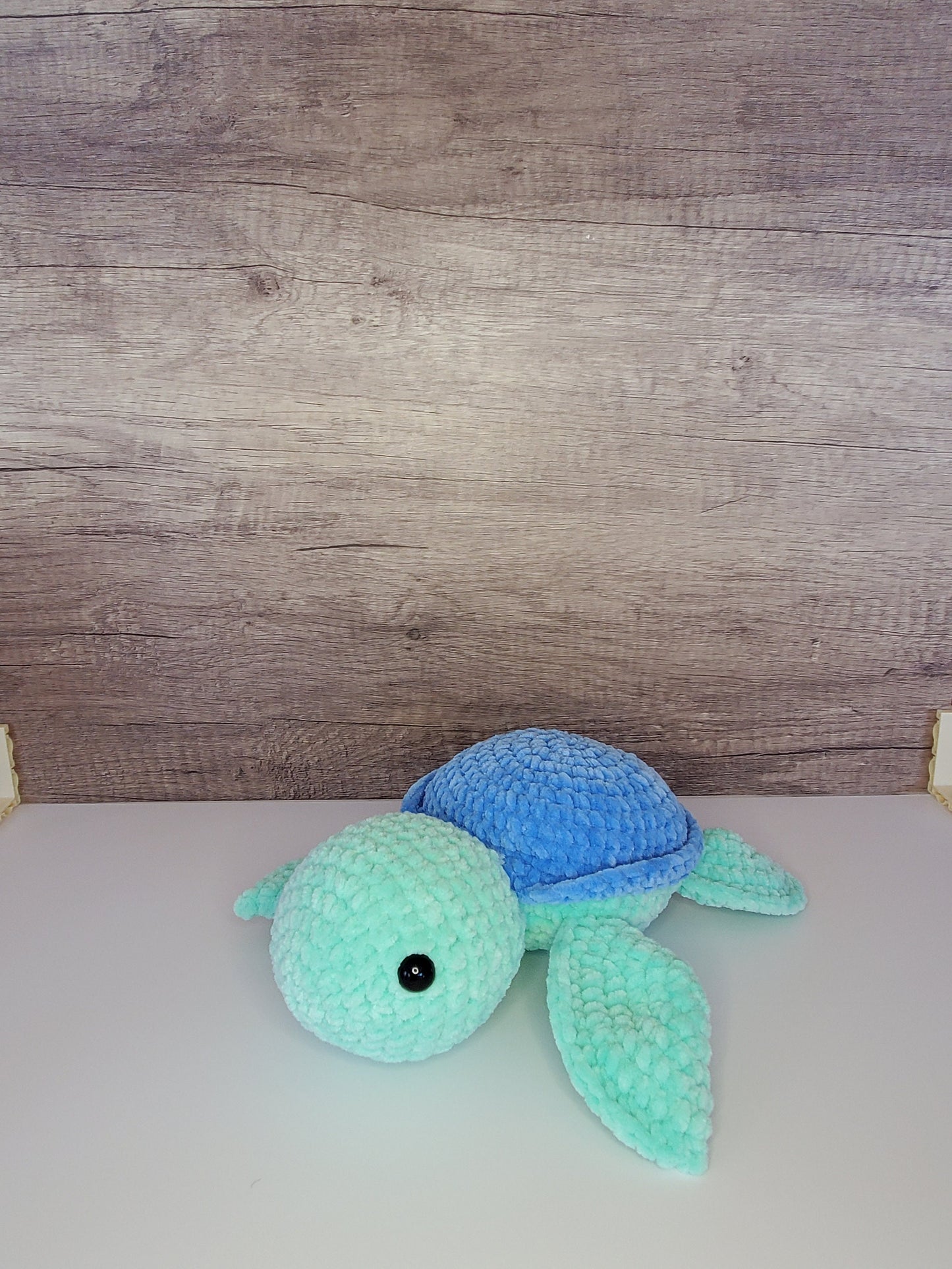 Handmade Crochet Sea Turtle Plush – Adorable and Soft Gift