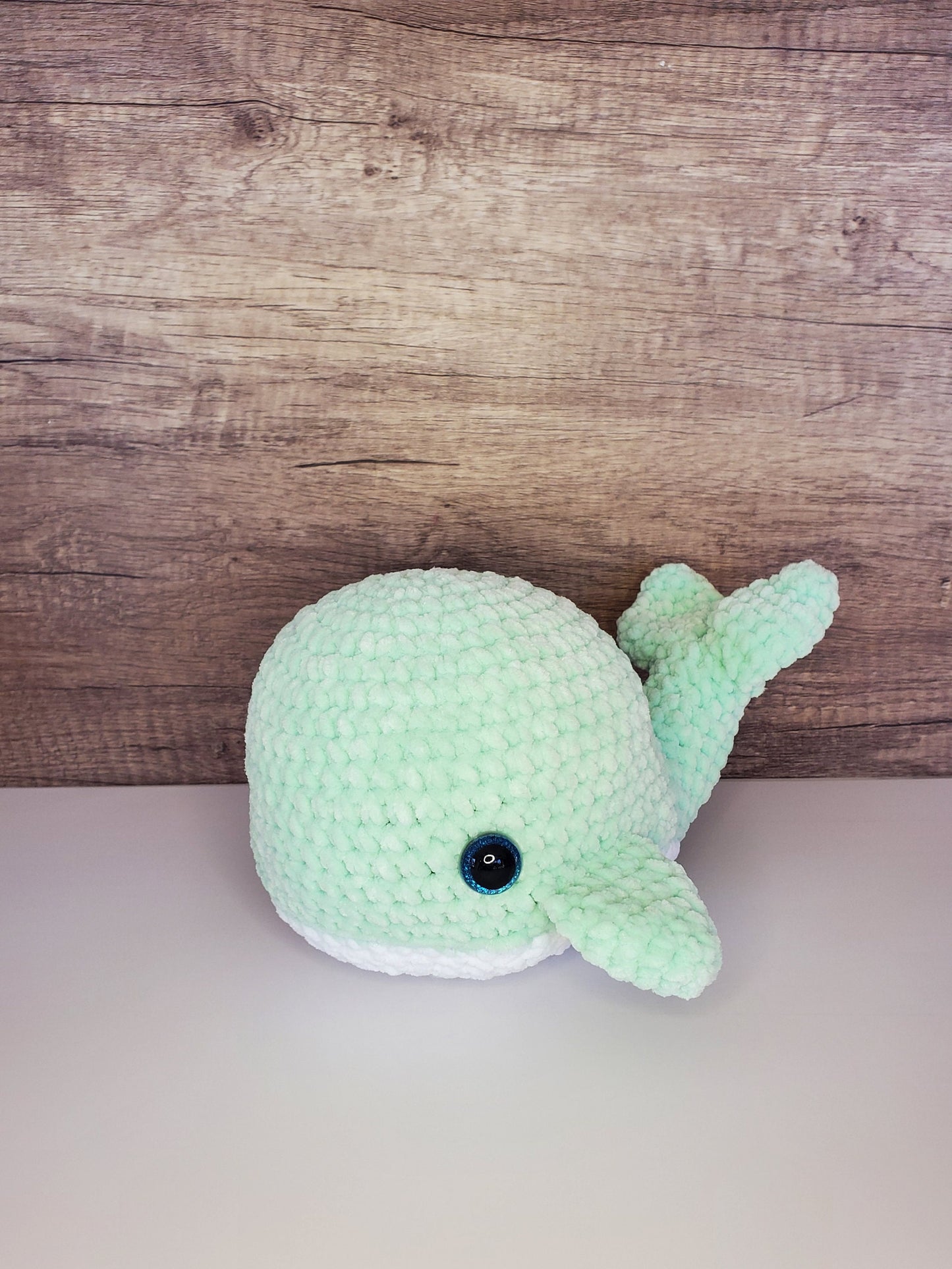 Handmade Crochet Whale Plush – Adorable and Soft Gift