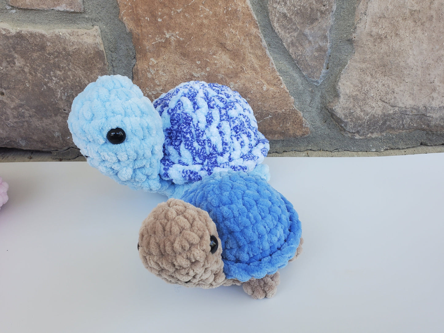 Handmade Crochet Turtle Plush – Adorable Mini Turtle Gift